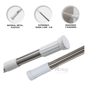 Tubo Efectivo para el Baño de Color Plomo Y+Agendita