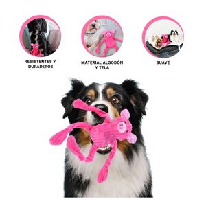 Peluche Sencillo de Guardar en Rosado Y+Papel de Regalo