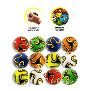 Set de 12 Piezas para Estres Rayas Curvas Y+Papel de Regalo