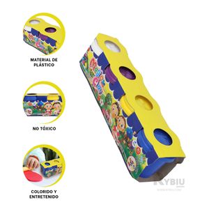 Set de Arcilla para Infantes en Multicolor Y+Stickers