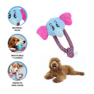 Peluche para Mascotas en Modelo Elefante Y+Papel de Regalo