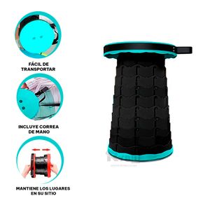 Silla para Actividades al Aire Libre en Turqueza Y+Stickers