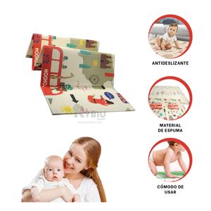 Tapete Suave para Niños Multicolor Y+Post-it adhesivos