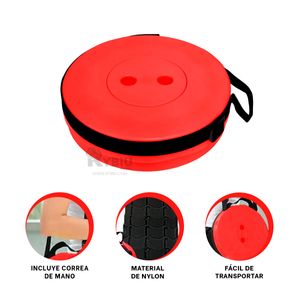 Silla con Mecanismo de Seguridad Rojo Y+Papel de Regalo