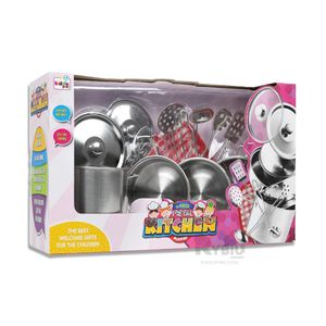 Set de Cocina con Accesorios de Acero Inoxidable