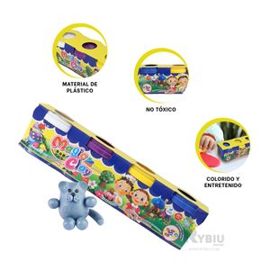 Set de Arcilla en Vasitos en Multicolor Y+Papel de Regalo