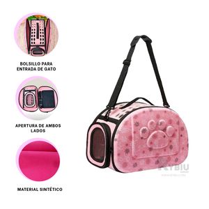 Transportador de Facil Manejo Color Rosado Y+Stickers