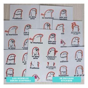 Set con 5 Unidades de Bolsa para Popo en Rosado Y+Stickers