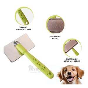 Peineta Pet con Mango Verde Talla M Y+Post-it adhesivos