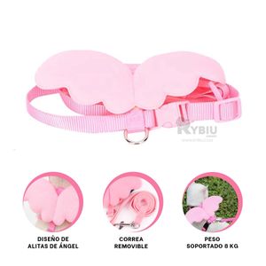 Arnes para Perros en Color Rosado Y+Papel de Regalo