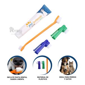 Kit para Mascotas para la Higiene Multicolor Y+Stickers