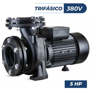 Electrobomba centrífuga trifásica Berklin de 5HP - 4x4 - 380V