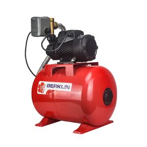 EQUIPO HIDRONEUMATICO BERKLIN DE 24 LITROS CON BOMBA PERIFERICA DE 0.5 HP