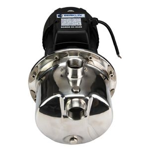 Electrobomba Jet Berklin 1 HP Cuerpo de Acero