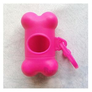 Set de 5 Bolsas Desechables para Popo de Mascotas en Rosado