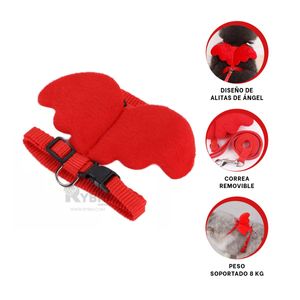 Arnes para Cahorros en Color Rojo Y+Stickers