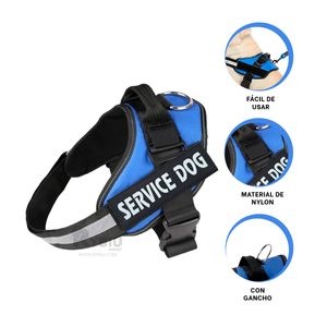 Pechera de Perros Talla XL en Azul Y+Post-it adhesivos