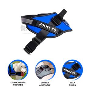 Arnes para Perros Activos Talla S de Color Azul