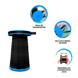 Silla Multifuncional de Viaje en Tono Azul Y+Papel de Regalo
