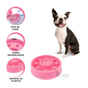 Plato Util Circular y Tiernos en Tono Rosado Y+Agendita