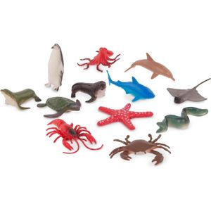 Set Terra Animales Marinos Mini En Tubo
