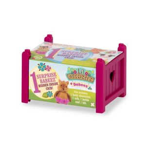 Muñeco Lil Woodzeez Bebé En Cuna