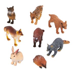 Set Terra 8 Mini Animales Del Bosque