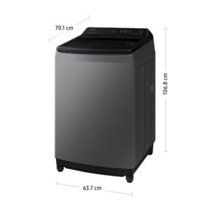 Lavadora Samsung 16Kg EcoBubble Inverter WA16CG6441BDPE Gris