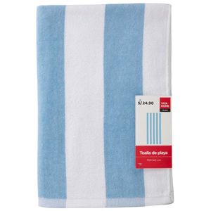 Toalla Playa VIVA HOME Rayas Cotton Surt