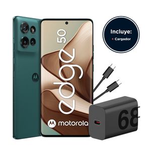 Smartphone MOTOROLA Edge 50 6.4" 12GB 256GB 50MP+13MP+10MP Verde Jaspe
