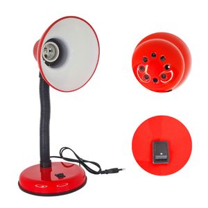 Lampara de Escritorio con Base - ROJO