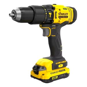 Taladro Percutor 1/2" 20V Bat+Set 27 pz Stanley SCD711C1H-K1