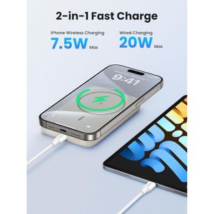 Power Bank Magsafe 10000mAh 20W PD 3.0 Magnético UGREEN PB561 - 25208