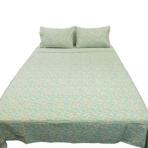 Juego de Sábana Free Home Daire Verde Queen