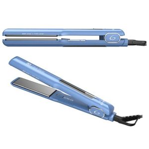 Secadora Gama Tempo Morada 3D + Alisadora Gama Blue Titanio Dig