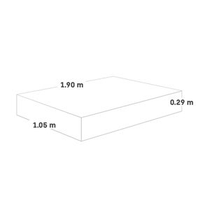 Colchón Paraíso Edén Plus 1.5 Plazas