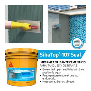 Revestimiento impermeable para tanques y cisternas Sikatop-107 Seal