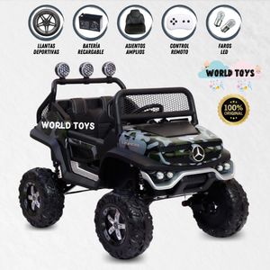 Carro a Batería 4 x 4 Tanajia  Todo Terreno Camuflado
