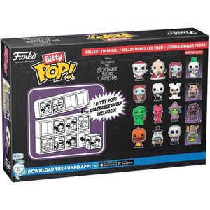 Funko Bitty Pop! Mini figuras de colección paquete de 4 de Nightmare Before Christmas.