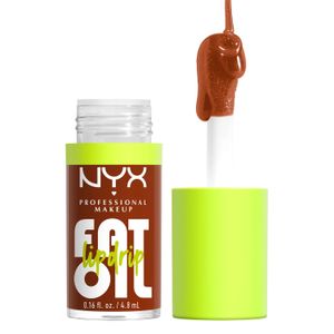 Fat Oil Lip Drip Gloss Nyx - Scrollin (Deep Caramel)