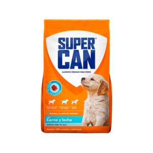 COMIDA PARA CACHORRO SUPERCAN CARNE LECHE 3KG