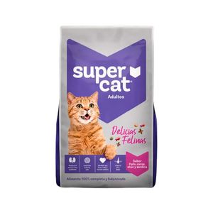 COMIDA PARA GATOADULTO SUPERCAT DELICIAS 9KG