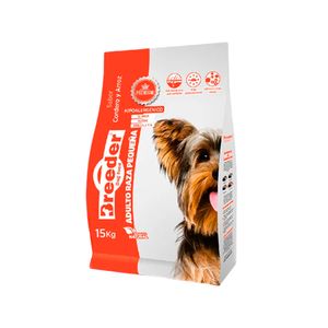 COMIDA PARA PERRO BREEDER RAZA PEQUEÑA CORDERO 15 KG