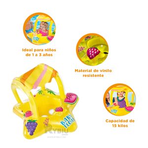 Flotador para Piscina en Color Amarillo Y+Agendita