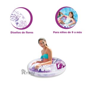 Flotador de Piscina Entretenido de Algas para Niños Morado