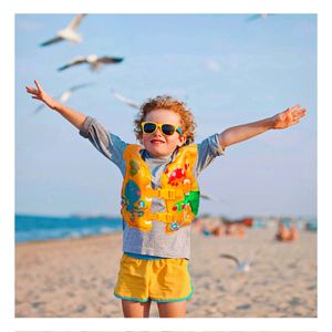 Chaleco Ergonomico y Moderno para Niños Color Amarillo