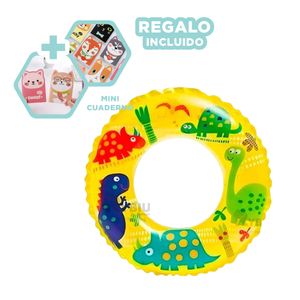 Flotador Atractivo para Piscina Amarillo Y+Regalo Agendita