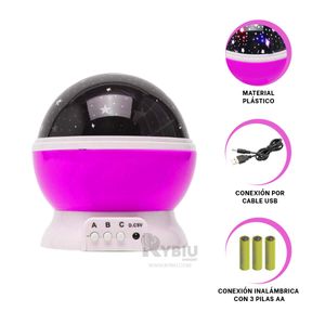 Lampara Novedosa y Util Tono Fucsia Y+Post-it adhesivos