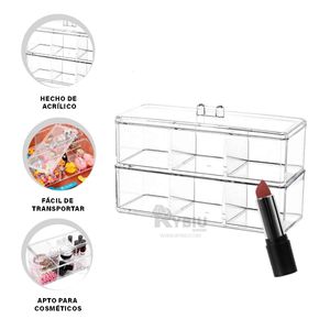 Caja de Orden para Labiales Multinivel Y+Stickers
