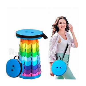 Silla Desmontable y Funcional en Multicolor Y+Stickers